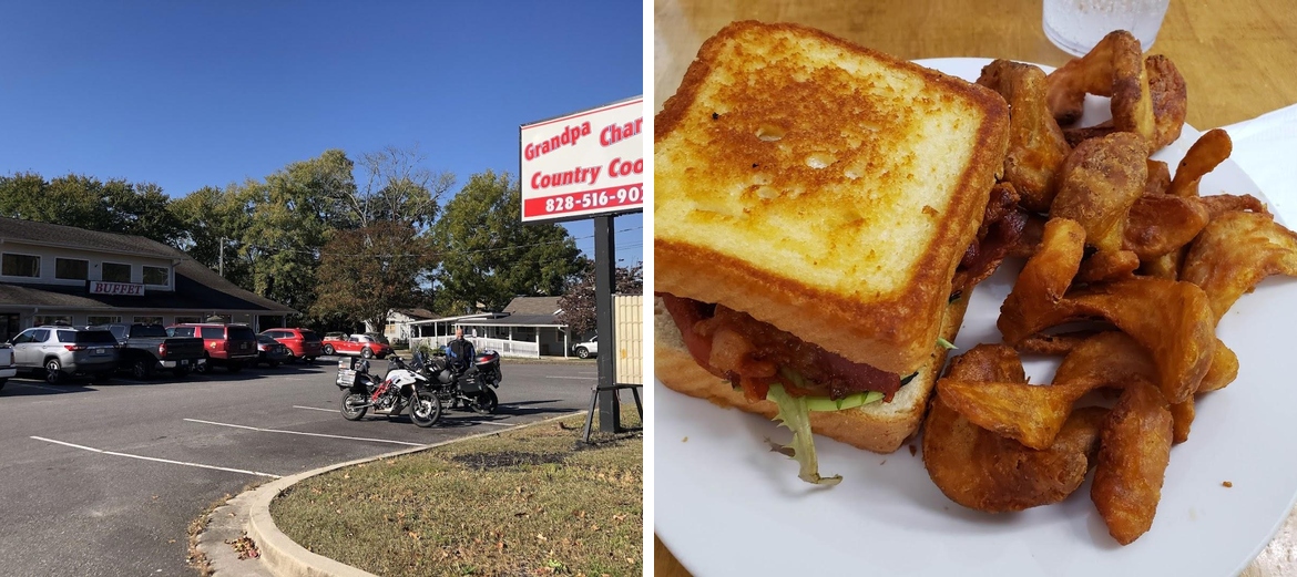 Grandpa Charlies Country Cookin' Menu