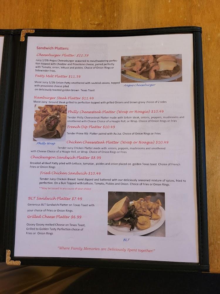 Grandpa Charlies Country Cookin' Menu image 4